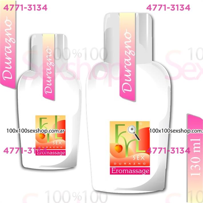 Cód: CA CR DURAZNO - Crema Lubricante y para masajes aroma Durazno 130 cm3 - $ 6700
